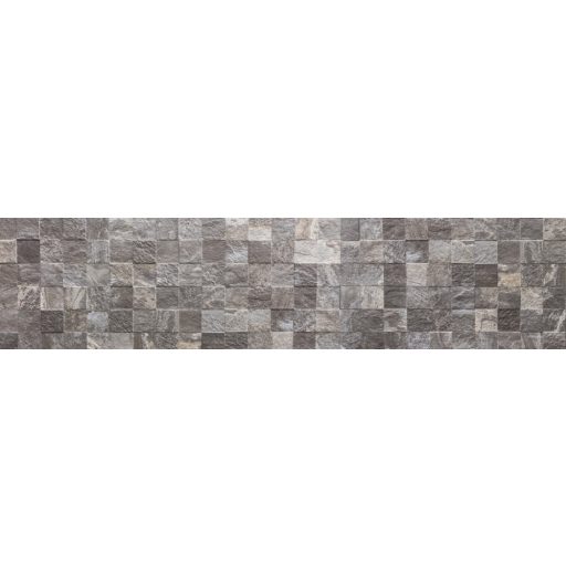 Szürke kőfal, konyhai matrica hátfal, 260 cm