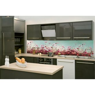 Tavaszi mező, konyhai matrica hátfal, 260 cm