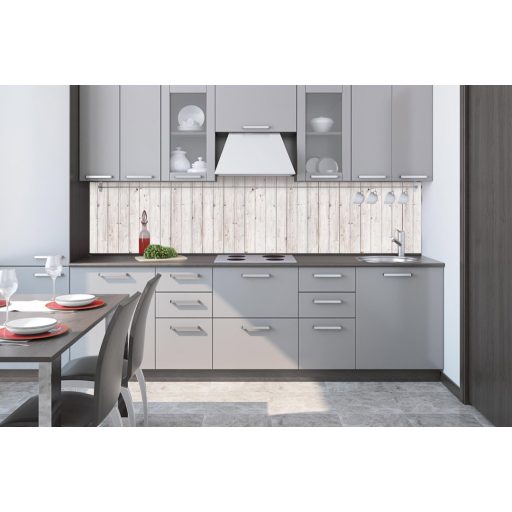 Faburkolat minta, konyhai matrica hátfal, 260 cm