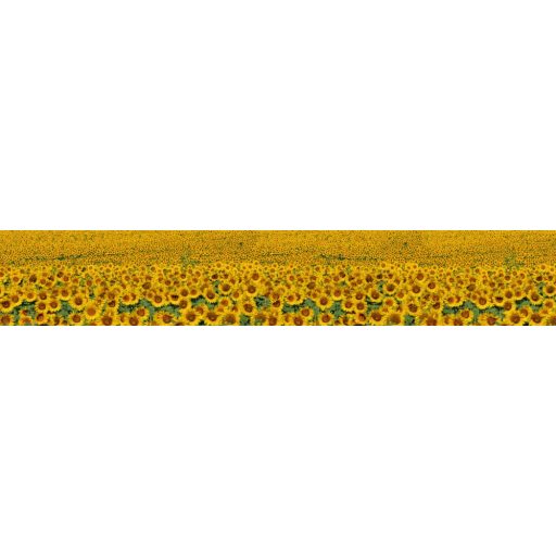 Napraforgómező, konyhai matrica hátfal, 350 cm