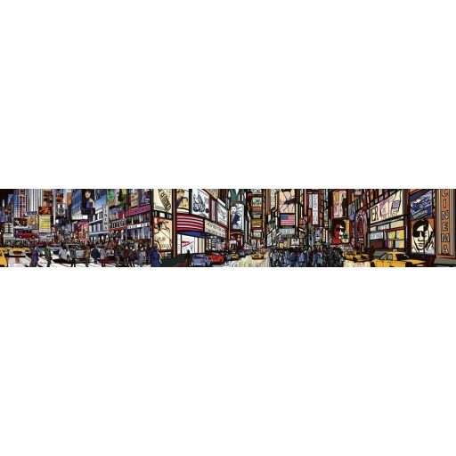 Times Square, konyhai matrica hátfal, 350 cm