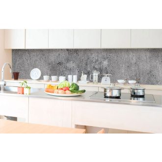 Beton, konyhai matrica hátfal, 350 cm