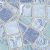 Világos kék mozaik mintás 3D öntapadós tapéta a Dekormatricák Webáruházban