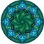 A gyógyító harmónia köre, mandala falmatrica