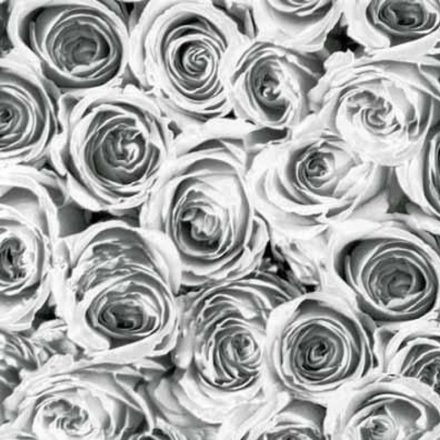 Fehér rózsa mintás öntapadós tapéta a Dekormatricák Webáruházban