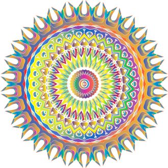 Nap, mandala falmatrica