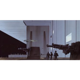   Star Wars Klasszikus RMQ Halálcsillag Hangár, poszter tapéta