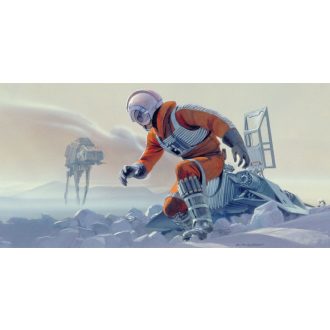 Star Wars Klasszikus RMQ Hoth Csata Pilóta, poszter tapéta