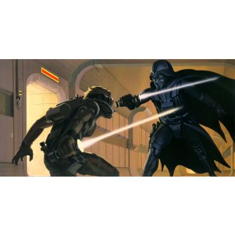Star Wars Klasszikus RMQ Vader vs Luke, poszter tapéta