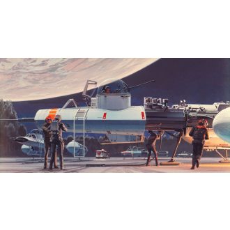 Star Wars Klasszikus RMQ Yavin Hangár, poszter tapéta