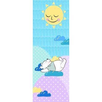 Micimackó Szundikál, fotótapéta