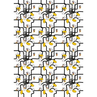 Mickey egér - Láb Labirintus, poszter tapéta