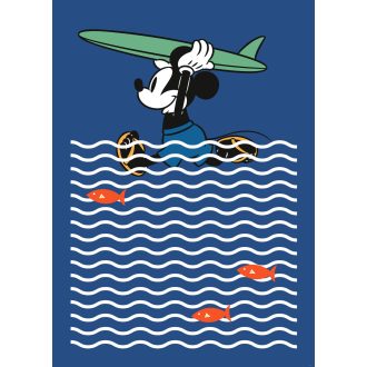 Mickey Szörfözni ment, poszter tapéta