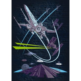Star Wars - Klasszikus Beton X-Szárny, poszter tapéta
