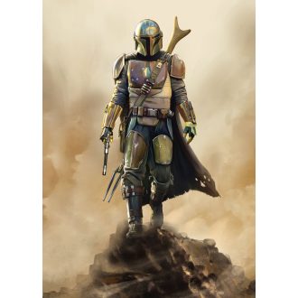 Star Wars The Mandalorian - A Vadász, poszter tapéta