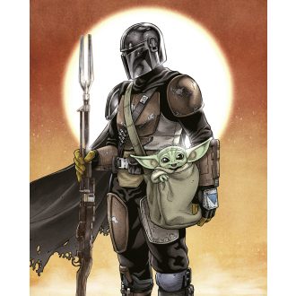 Star Wars The Mandalorian és Grogu, poszter tapéta