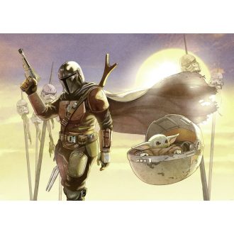   Star Wars The Mandalorian és Grogu Küldetés, poszter tapéta