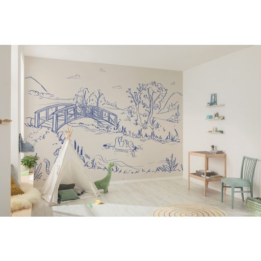 Micimackó - Kék Tinta, poszter tapéta