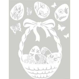 Húsvéti ablakmatrica, sztatikus18