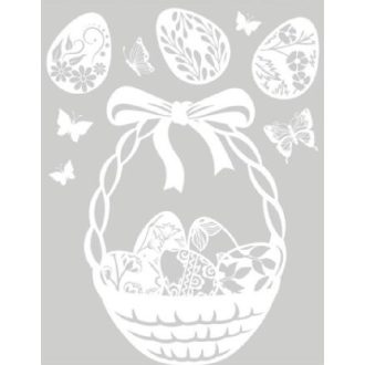 Húsvéti ablakmatrica, sztatikus19