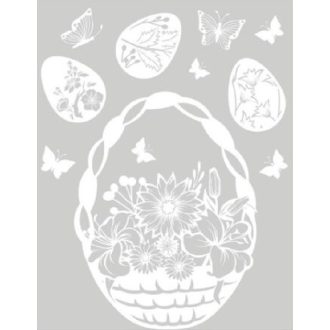 Húsvéti ablakmatrica, sztatikus20