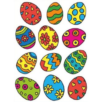 Húsvéti ablakmatrica, sztatikus22