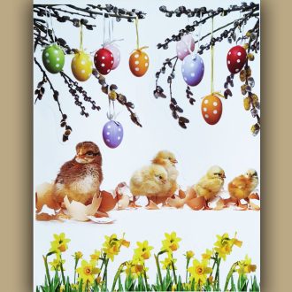 Húsvéti ablakmatrica, sztatikus43