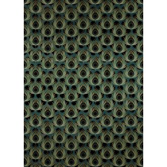 Zöld Páva, poszter tapéta