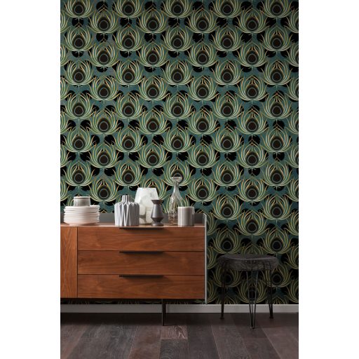 Zöld Páva, poszter tapéta