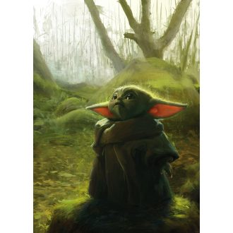 Mandalorian Grogu - Akril, poszter tapéta
