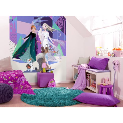 Jégvarázs - Absztrakt Arendelle, poszter tapéta