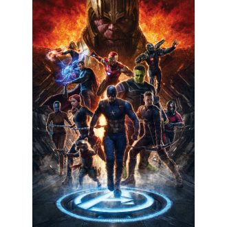 Bosszúállók vs Thanos, poszter tapéta