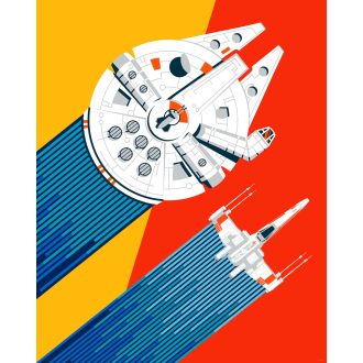   Star Wars Szárnyasember - Vissza a 70-es évekbe, poszter tapéta