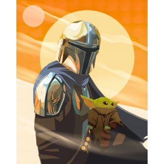 A Mandalorian - Vadászat Groguért, poszter tapéta