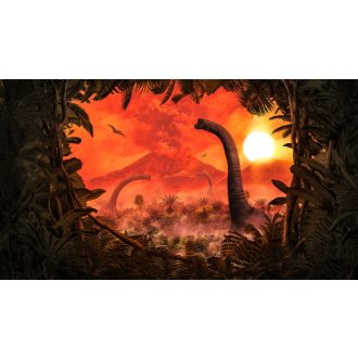 Brachiosaurus Panoráma, poszter tapéta