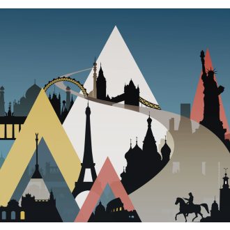 Városnézés, poszter tapéta