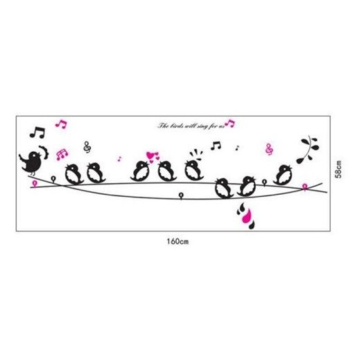 Daloló madarak, falmatrica