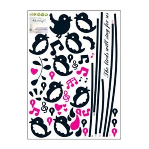 Daloló madarak, falmatrica