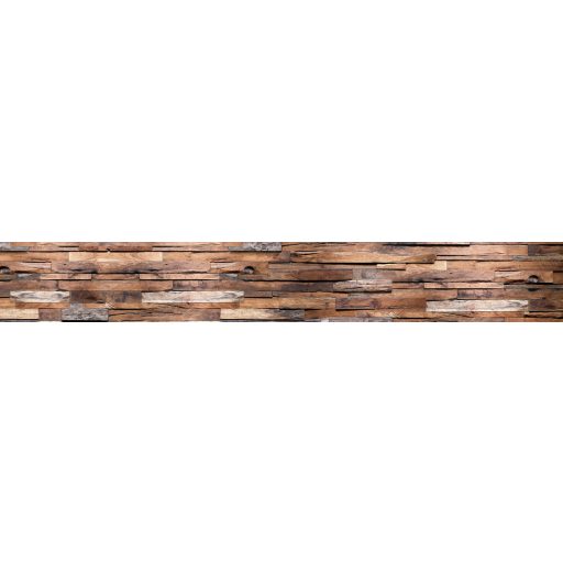 Fa rétegek, konyhai matrica hátfal, 420 cm