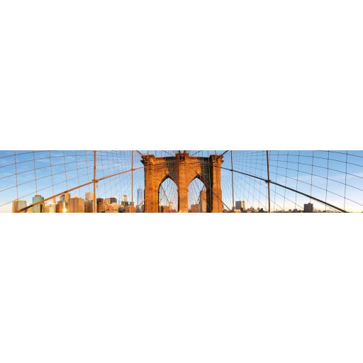 Brooklyn híd, konyhai matrica hátfal, 350 cm