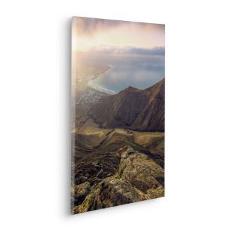 Famara sziklái, vászonkép
