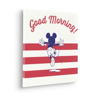 Mickey Jó reggelt, vászonkép