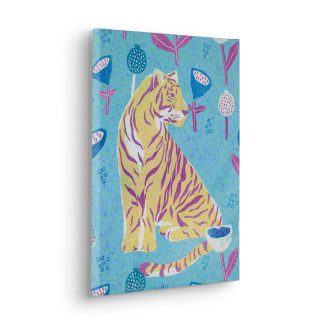 Vegán tigris, vászonkép