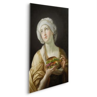 Egészséges burger, vászonkép
