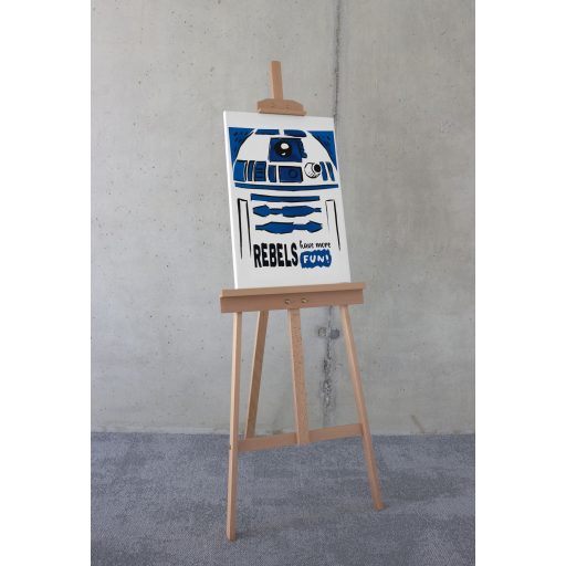 Star Wars R2D2 Több móka, vászonkép