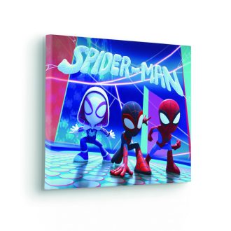   Spidey és csodálatos barátai Fényes Spideyek, vászonkép
