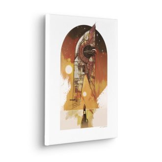 Star Wars Boba Fett Csillaghajó, vászonkép