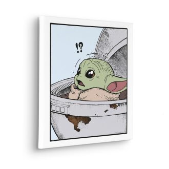 Star Wars The Mandalorian Grogu Sokkolt, vászonkép