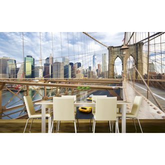 Brooklyn hídon ülve, poszter tapéta 375*250 cm