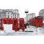 Londoni utcakép, poszter tapéta 375*250 cm